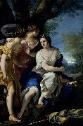 Stefano Torelli Diana and nymphs Sweden oil painting artist